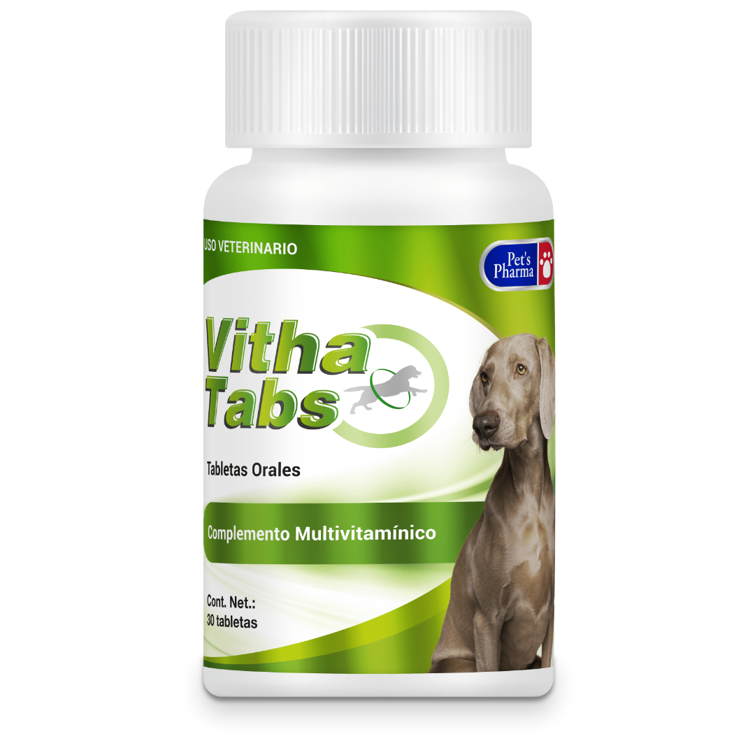 Vitha Tabs Pet's Pharma - 30 Tabletas Vitha Tabs Pet's Pharma - 30 Tabletas